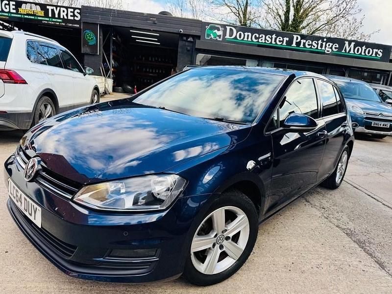 Used VW Golf VII Match 2014 Blue Hatchback