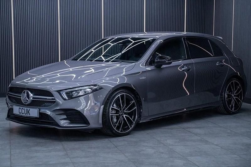 Used Mercedes A35 AMG Premium 306 HP (225 kW) 2022 Grey Hatchback