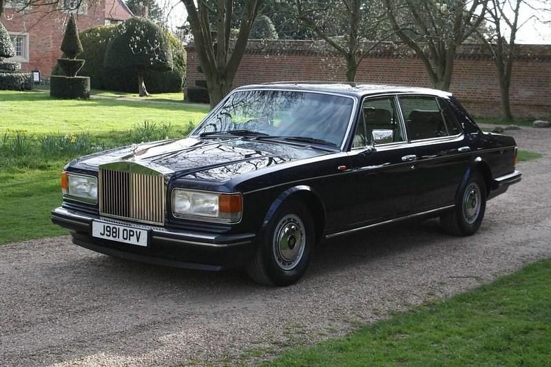 Used Rolls Royce Silver Spur 341 HP (250 kW) 1991 Blue Sedan