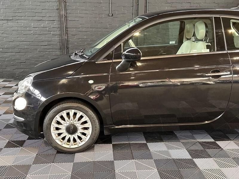 Used Fiat 500 Lounge 69 HP (50 kW) 2018 Black Hatchback