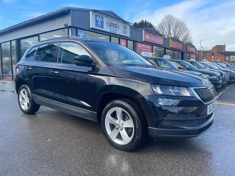 Used Skoda Karoq SE 116 HP (85 kW) 2018 Black SUV
