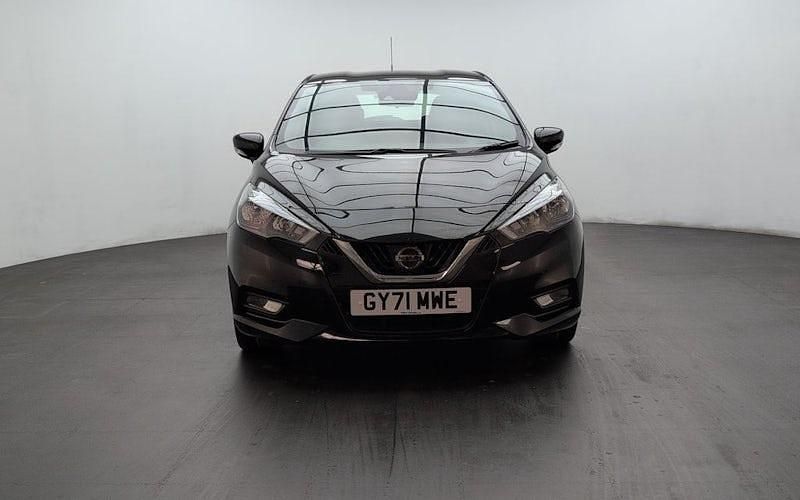 Used Nissan Micra Acenta 92 HP (67 kW) 2022 Black Hatchback
