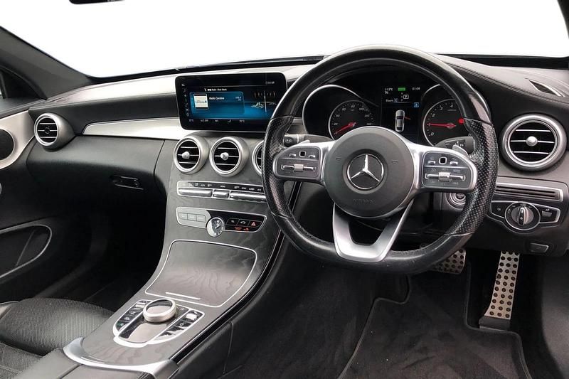 Used Mercedes C200 Active 2021 Grey Coupe