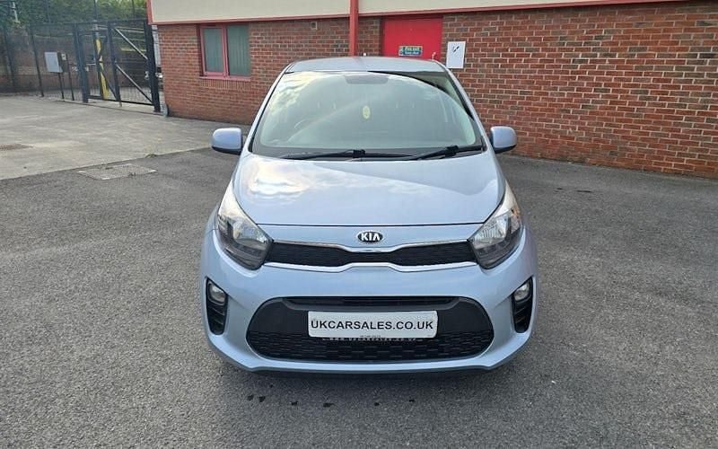 Used Kia Picanto 67 HP (49 kW) 2019 Blue Hatchback