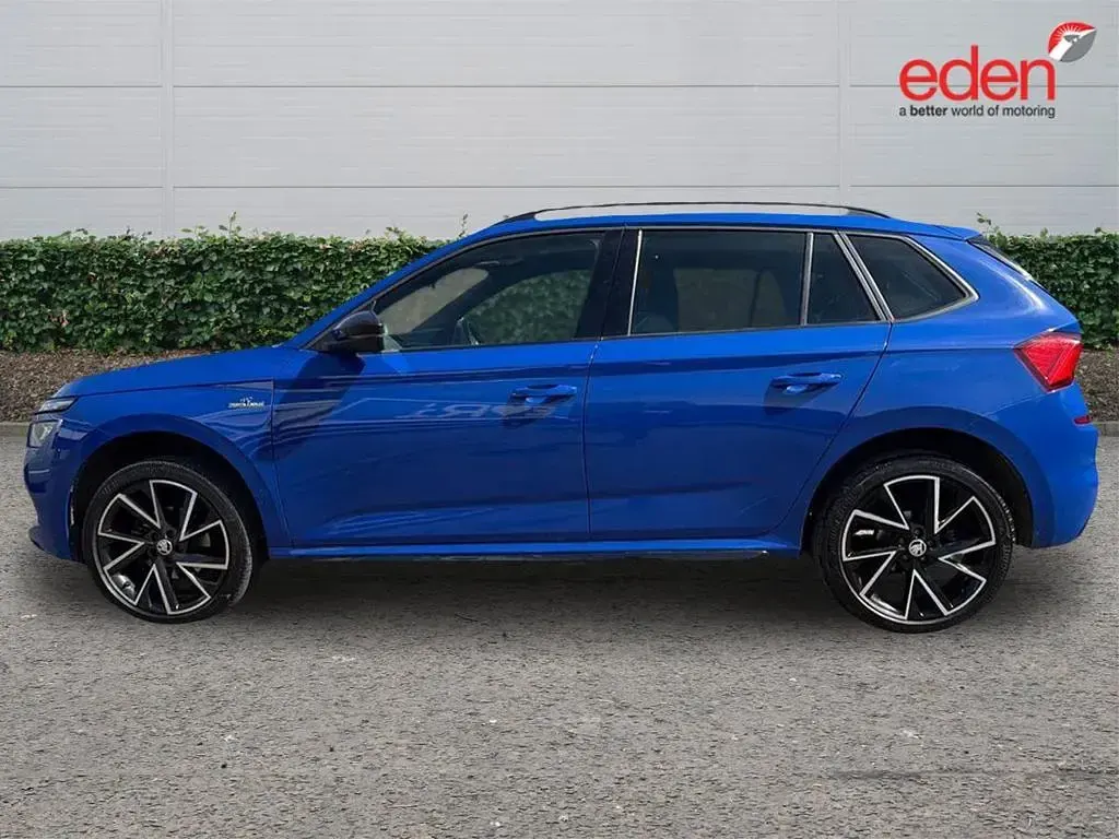 Used Skoda Kamiq Monte Carlo 116 HP (85 kW) 2020 Blue SUV