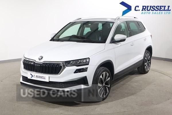 Used Skoda Karoq SE L 150 HP (110 kW) 2023 White SUV