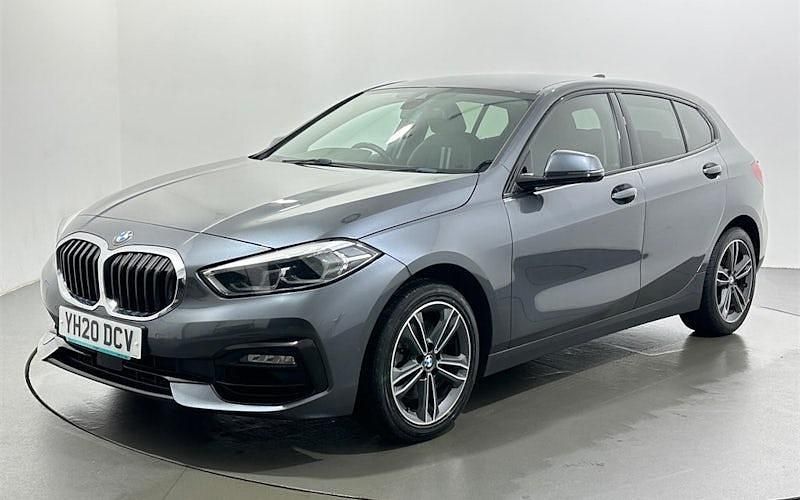 Used BMW 118 Sport Line 140 HP (102 kW) 2020 Grey Hatchback