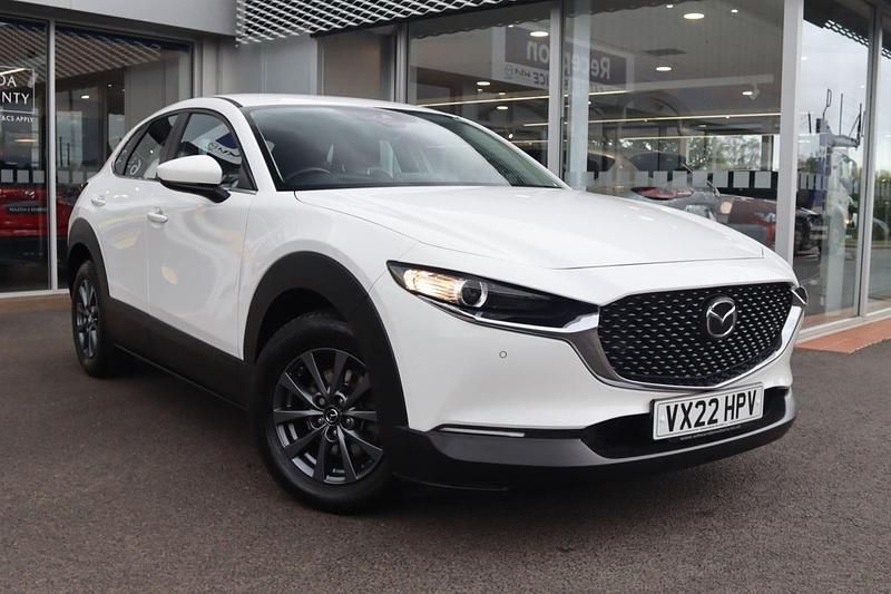 White Used 2022 Mazda CX-30 SUV | £16,946 (Fair price) - Image 1/4