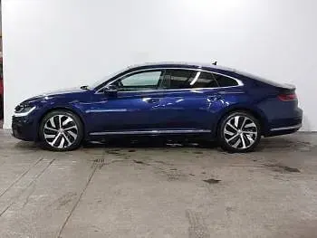 Used VW Arteon R-line 150 HP (110 kW) 2019 Blue Hatchback
