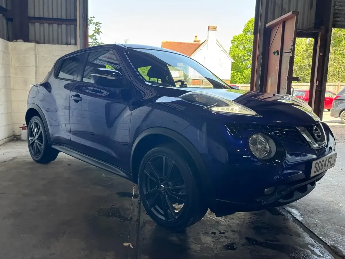 Used Nissan Juke Acenta Premium 2014 Blue SUV