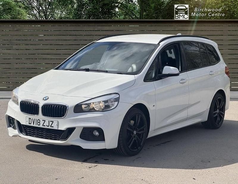 Used BMW 218 M Sport 136 HP (100 kW) 2018 White MPV