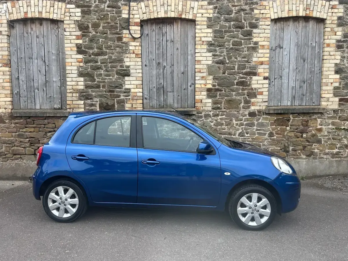 Used Nissan Micra Acenta 80 HP (58 kW) 2013 Blue Hatchback