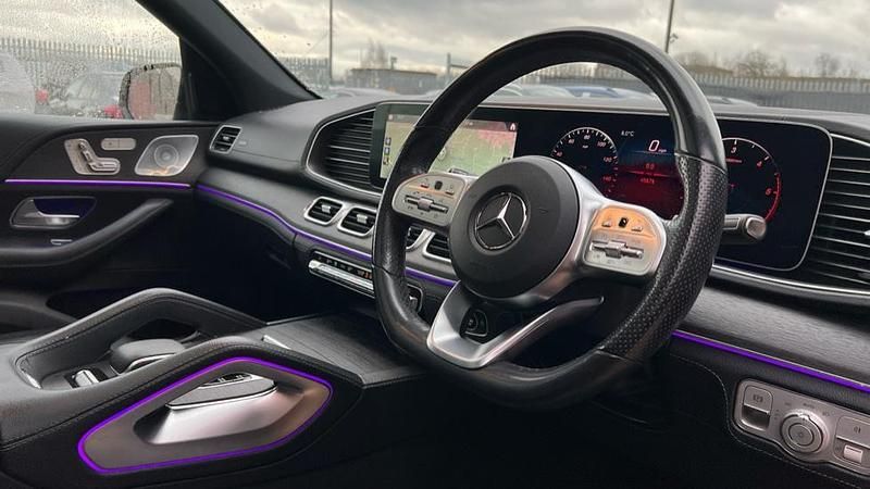 Used Mercedes GLE350 AMG line 272 HP (200 kW) 2019 Designo hyacinth red metallic