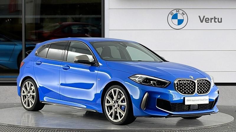 Blue Used 2020 BMW M135 Comfort Edition Hatchback | £26,491 (Fair price) - Image 1/3