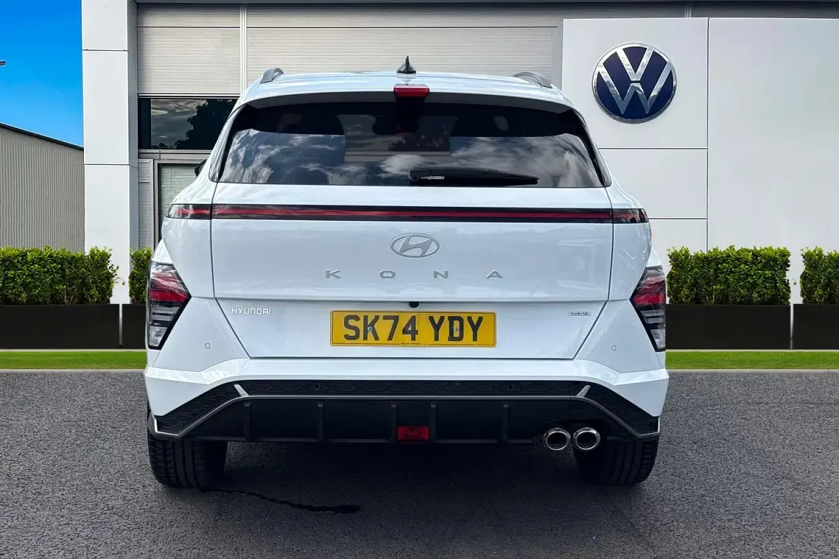 Used Hyundai Kona N Line 2024 White SUV