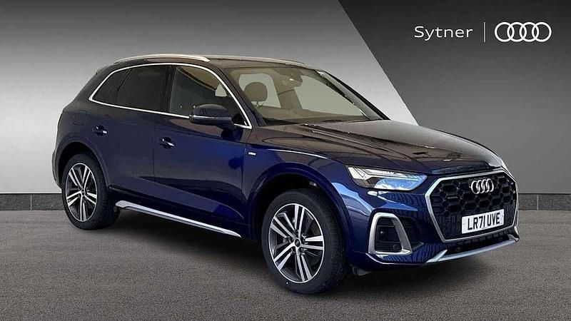 Blue Used 2021 Audi Q5 Competition SUV | £27,250 (Good price) - Image 1/4