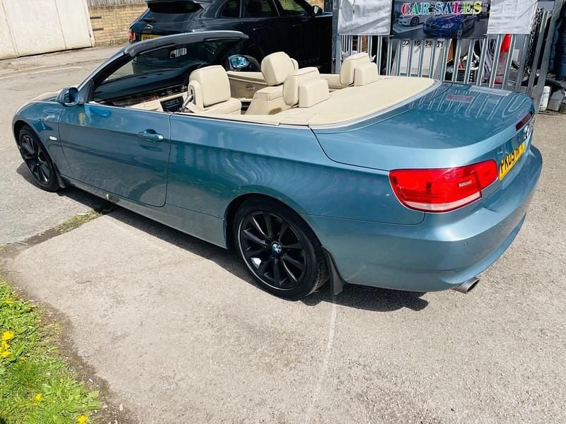 Used BMW 320 Cabriolet 2009 Blue Cabriolet