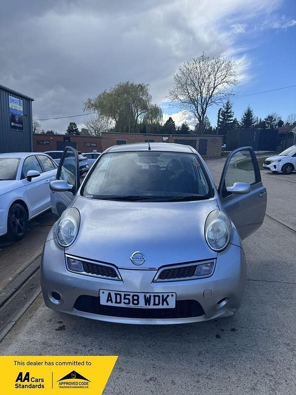 Used Nissan Micra Acenta 79 HP (58 kW) 2008 Silver Hatchback