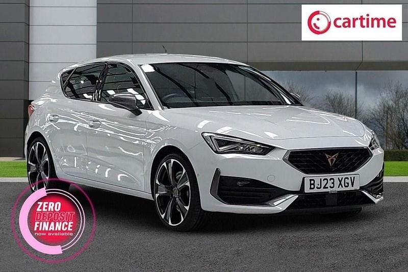 White Used 2023 Cupra Leon VZ2 Hatchback | £21,599 (Fair price) - Image 1/4