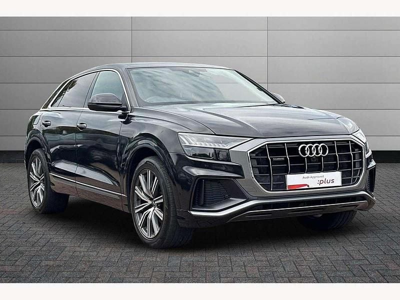 Black Used 2023 Audi Q8 S-Line SUV | £46,195 (Fair price) - Image 1/4