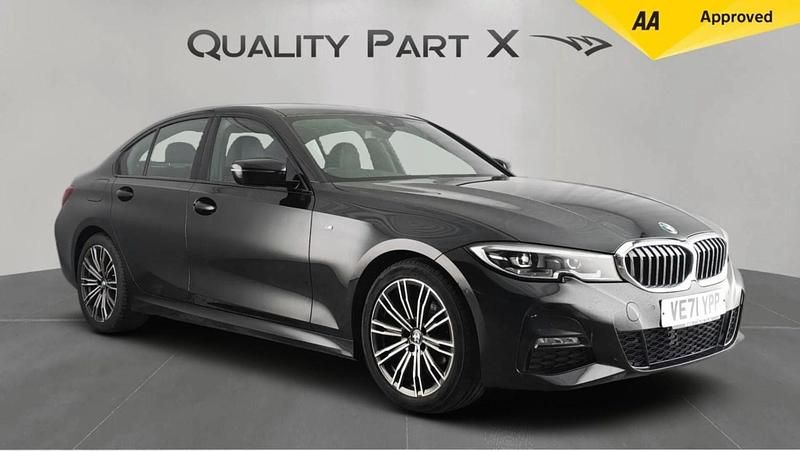 Black Used 2022 BMW 318 M Sport Sedan | £19,599 - Image 1/4