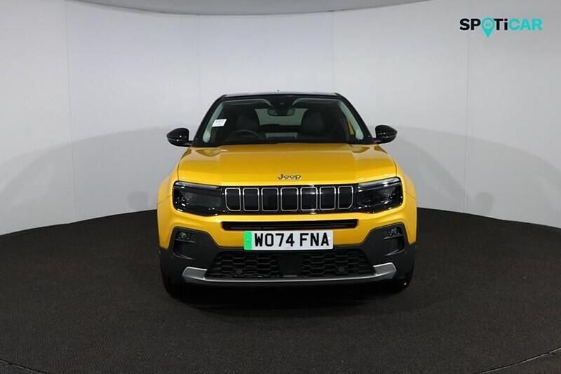 Yellow Used 2025 Jeep Avenger EV Summit SUV | £19,990 (Fair price) - Image 1/4
