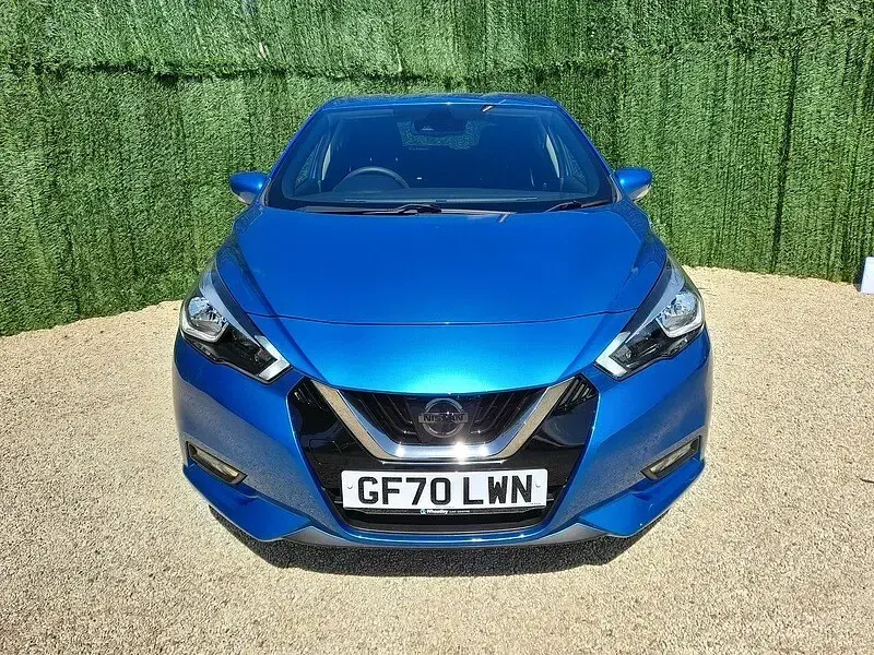 Used Nissan Micra Acenta 2020 Blue Hatchback