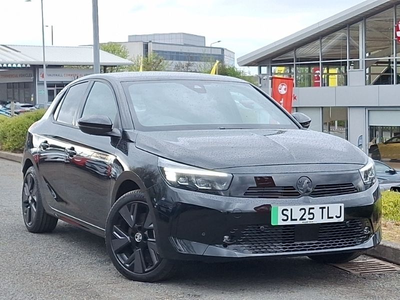 Two coat metallic carbon black New 2025 Vauxhall Corsa-e Ultimate Hatchback | £19,998 (Super price) - Image 1/4