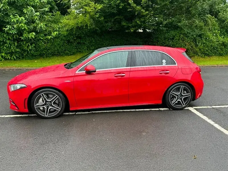 Used Mercedes A35 AMG Premium Plus 2019 Red Hatchback