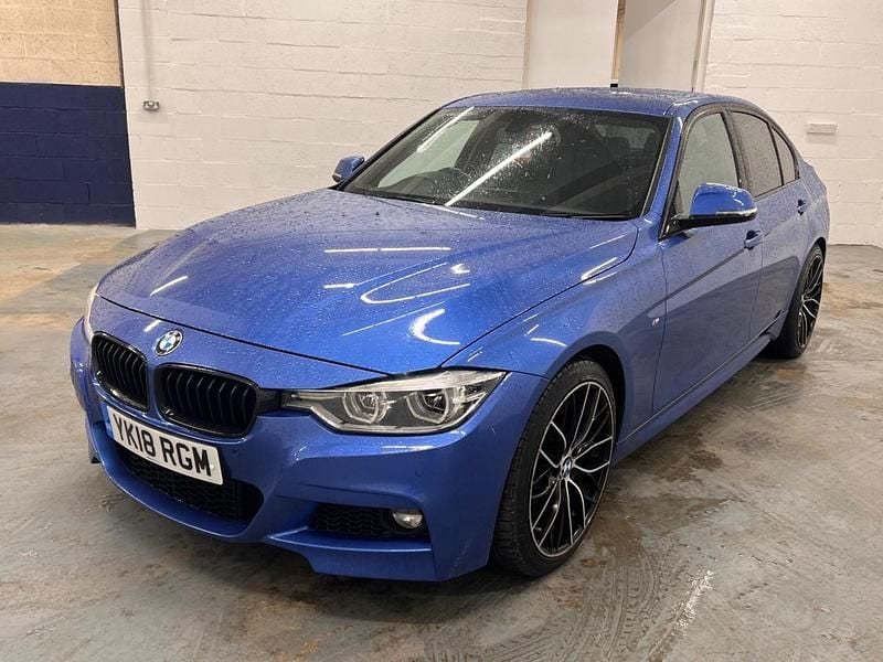 Used BMW 330 M Sport 2018 Blue Sedan