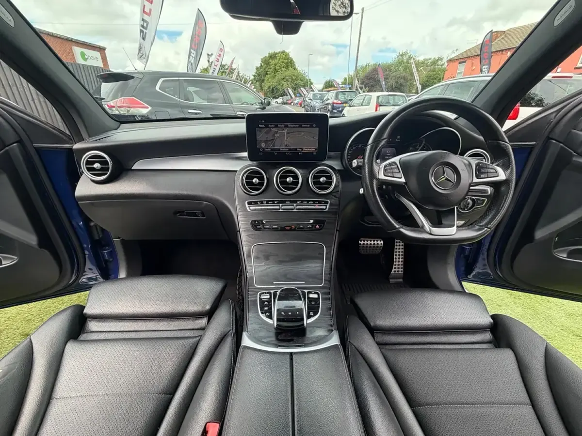 Used Mercedes GLC250 AMG line 2016 Blue SUV