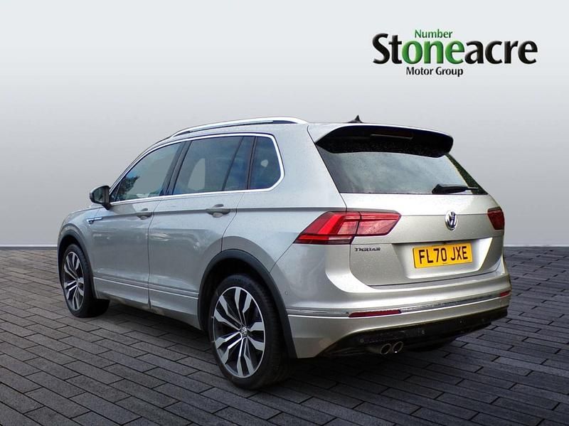 Used VW Tiguan R-line 150 HP (110 kW) 2020 Silver SUV