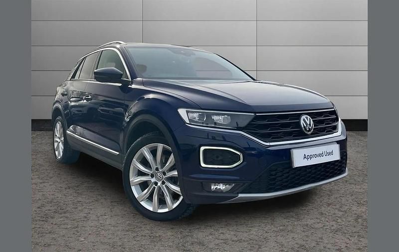 Used VW T-Roc SEL 147 HP (108 kW) 2019 Blue SUV