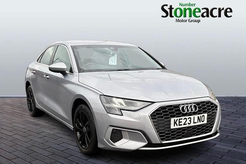 Silver Used 2023 Audi A3 Sport Sedan | £19,421 (Super price) - Image 1/1