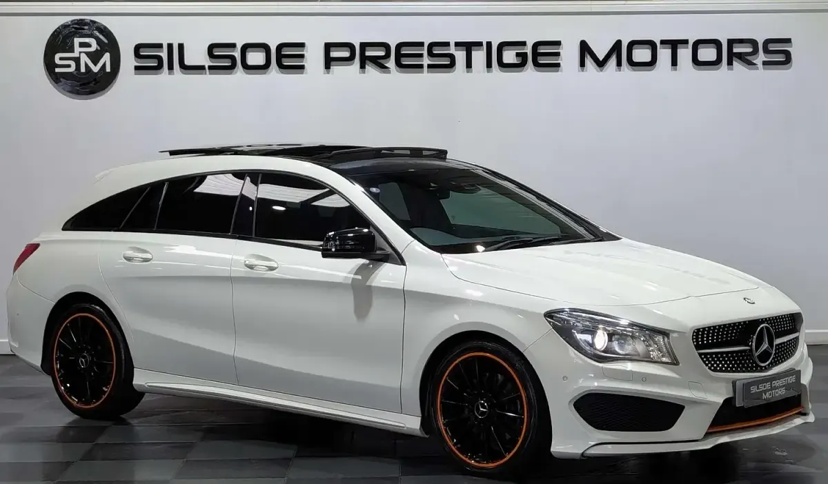 Used Mercedes CLA220 177 HP (130 kW) 2015 White Coupe
