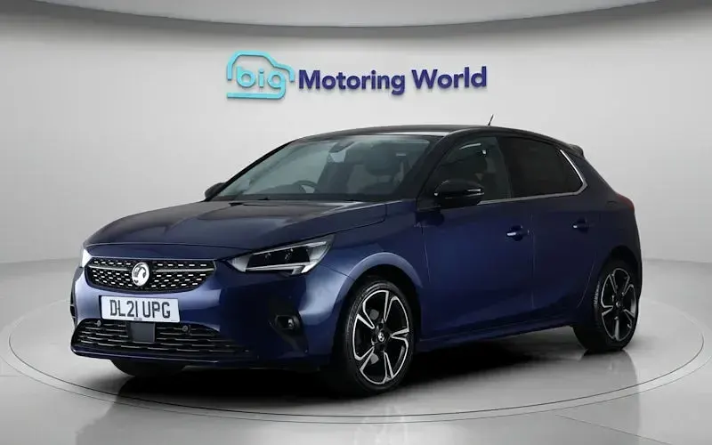 Used Vauxhall Corsa Elite 101 HP (74 kW) 2021 Blue Hatchback