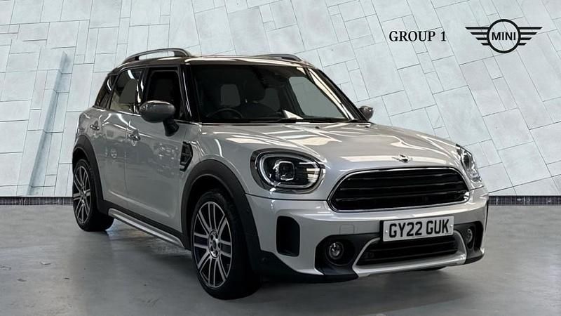 Silver Used 2022 Mini Cooper Countryman Exclusive SUV | £25,550 (Expensive) - Image 1/4