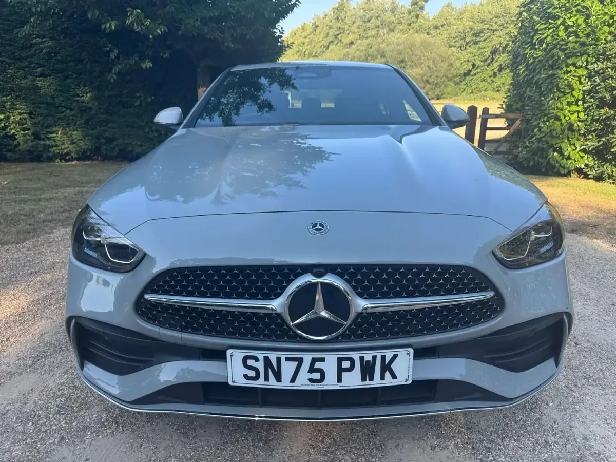 Used Mercedes C300e AMG line 2025 Grey Sedan