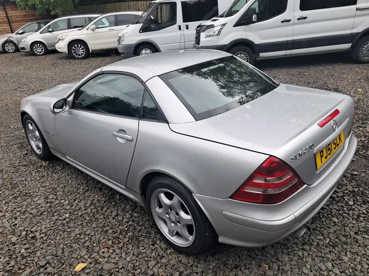 Used Mercedes SLK230 2001 Silver Cabriolet