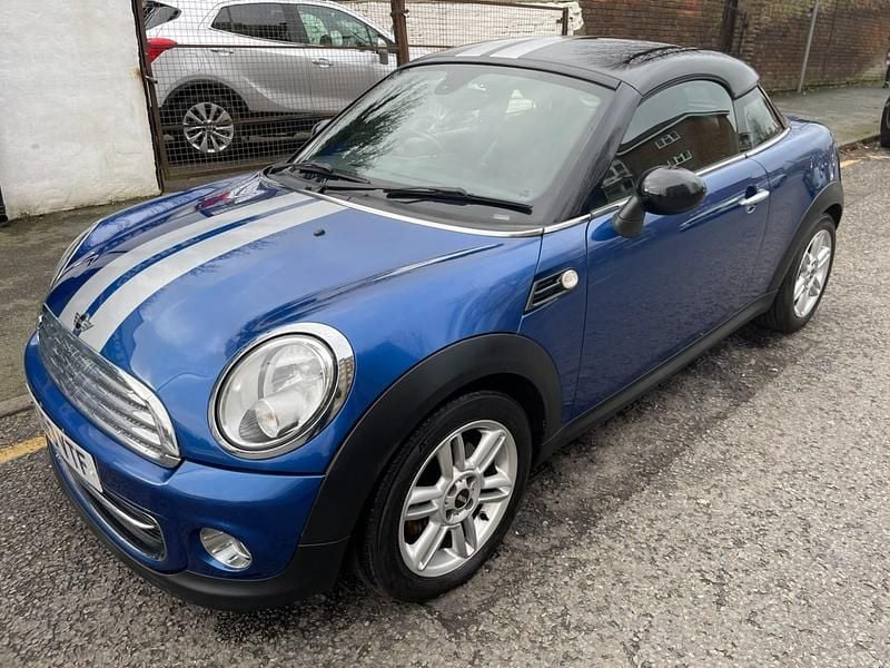 Used Mini Cooper Coupé 122 HP (89 kW) 2013 Blue Coupe