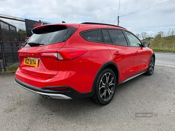 Used Ford Focus Active X 150 HP (110 kW) 2021 Red Estate