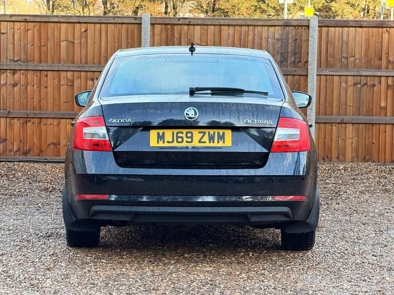 Used Skoda Octavia SE Technology 115 HP (84 kW) 2020 Black Hatchback