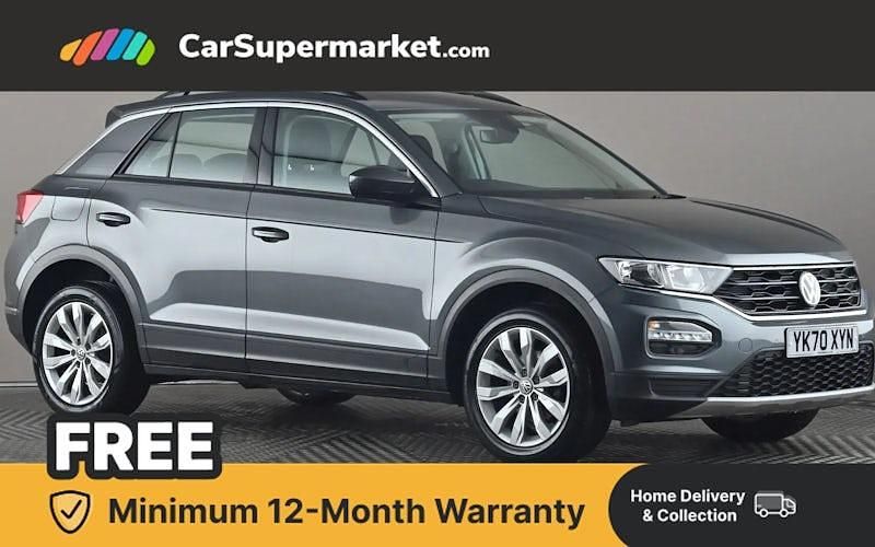 Used VW T-Roc SE 116 HP (85 kW) 2020 Grey SUV