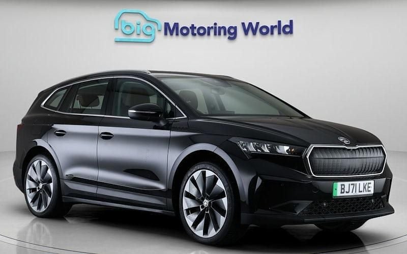 Used Skoda Enyaq iV ecoSuite 150 kW (204 HP) 2021 Black SUV