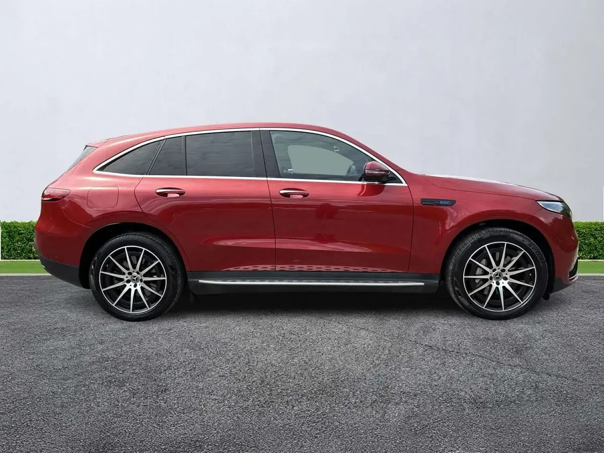 Used Mercedes EQC400 AMG line 300 kW (408 HP) 2023 Red SUV