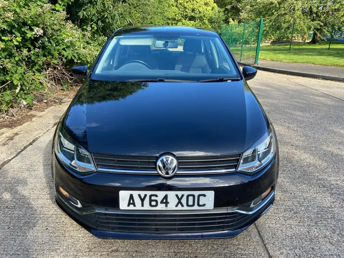 Used VW Polo SE 60 HP (44 kW) 2014 Black Hatchback