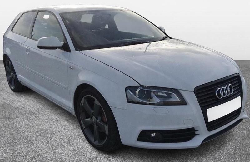 Used Audi A3 Black Edition 2012 White Hatchback