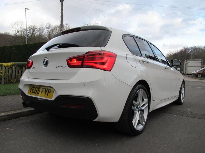 Used BMW 120 M Sport 2015 White Hatchback