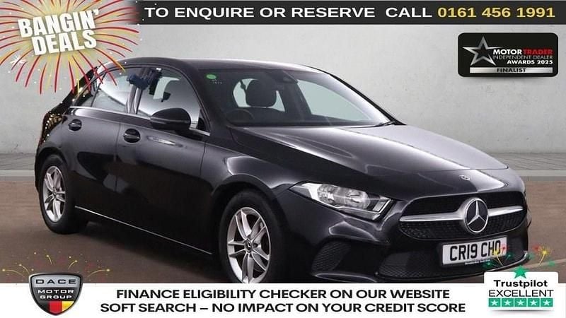 Black Used 2019 Mercedes A180 SE Hatchback | £15,970 (Good price) - Image 1/4