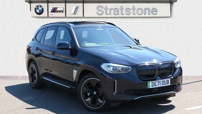 Black Used 2021 BMW iX3 Shadowline SUV | £23,493 (Fair price) - Image 1/4